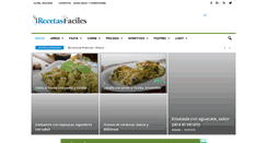Desktop Screenshot of irecetasfaciles.com